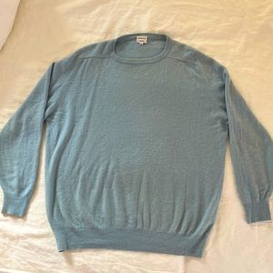 Double fill cashmere. Sergio Men’s cashmere sweater. Size XXL